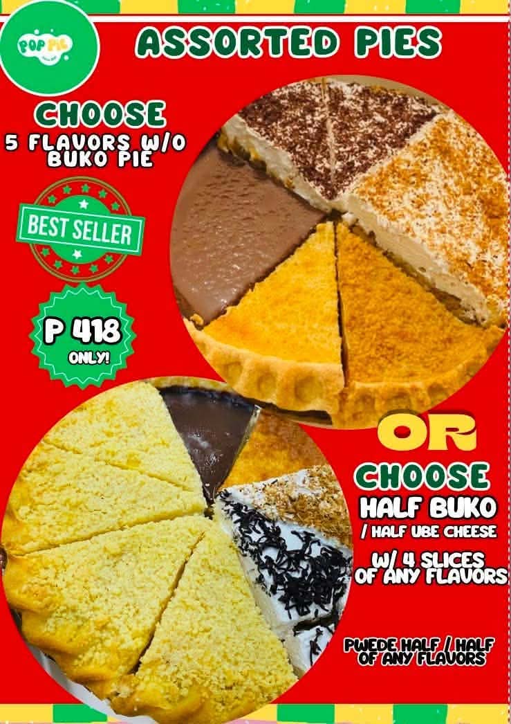 Assorted Pies Box Promo Flyer